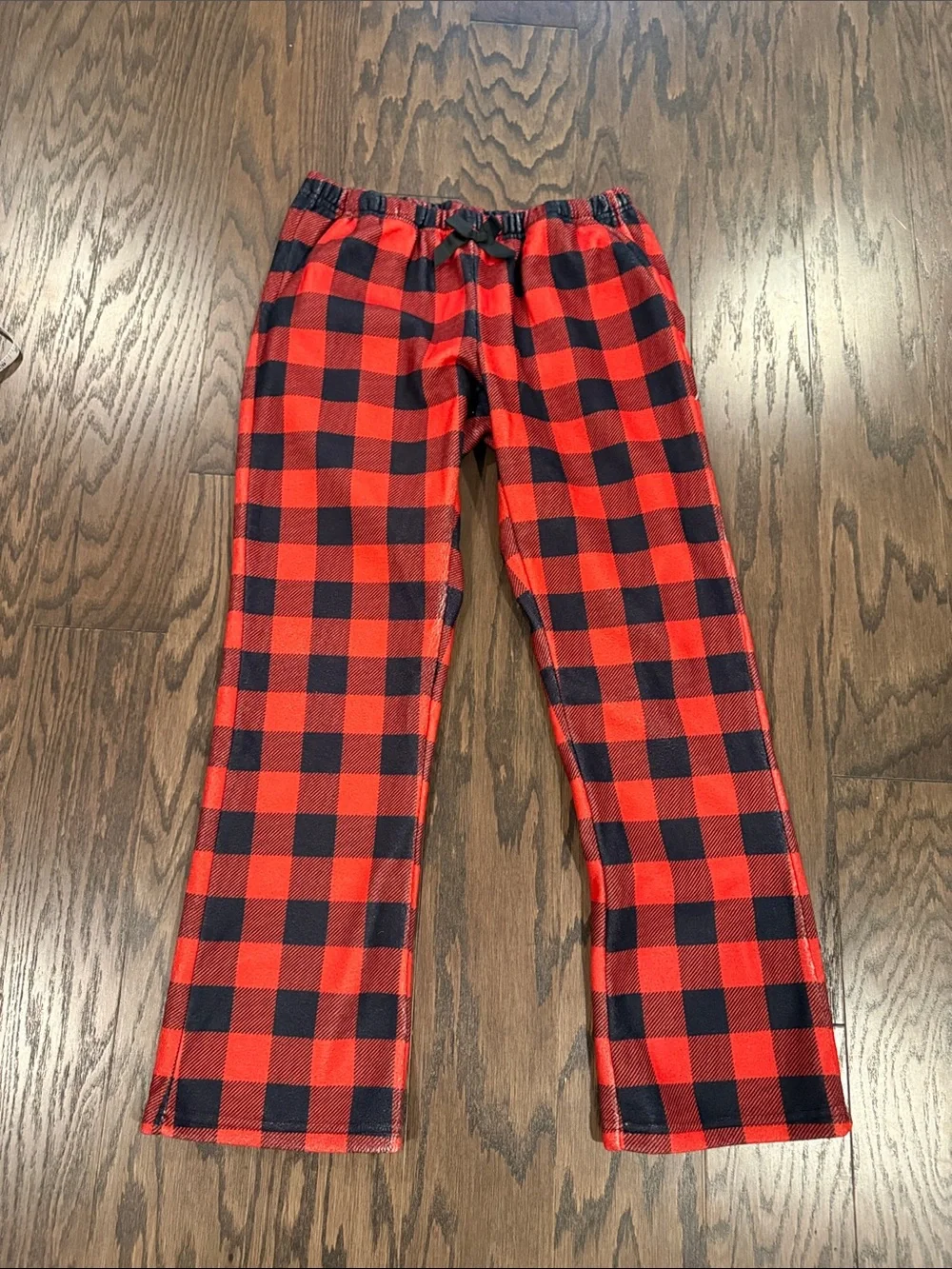 Kids Buffalo Plaid Pajama Pants in Red and Black - Cozy Sleep Bottoms